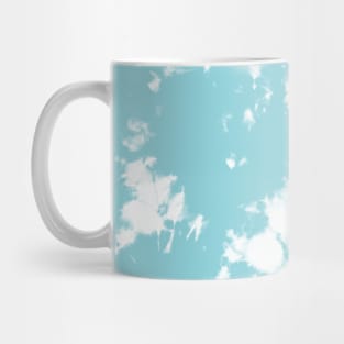 Blue pool water - Tie Dye Shibori Texture Mug